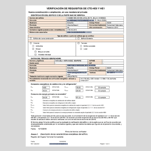 Proyecto cambio uso local a vivienda pdf - Imagen 5