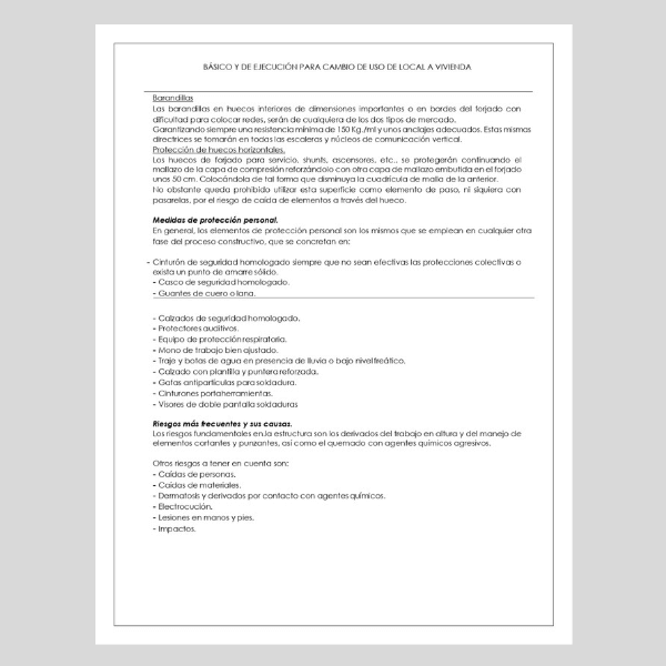 Proyecto cambio uso local a vivienda pdf - Imagen 7