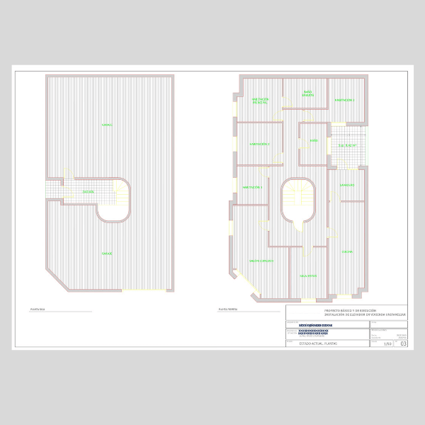 Proyecto para instalar ascensor en vivienda unifamiliar - Imagen 7