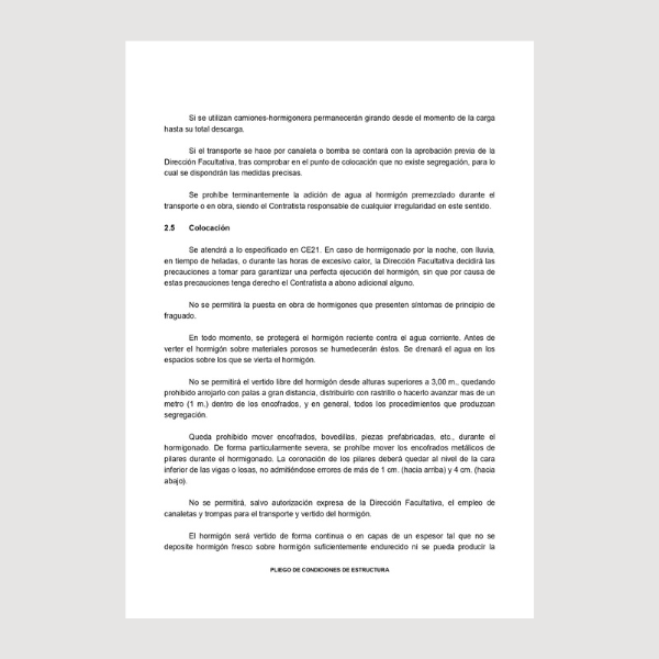 Pliego condiciones para estructuras de varios materiales - Imagen 3