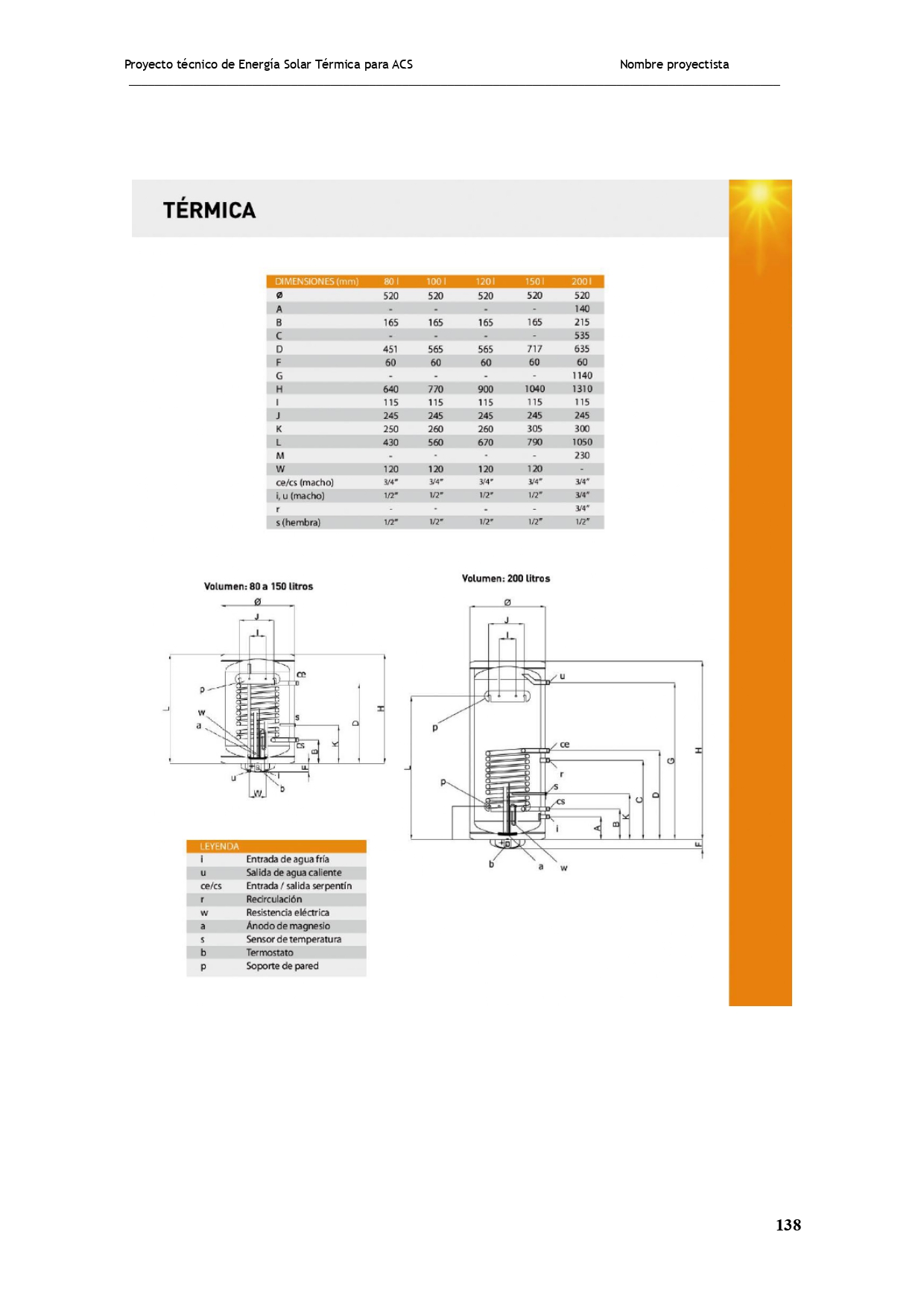 Proyecto para instalación de energía solar térmica en edificio - Imagen 6