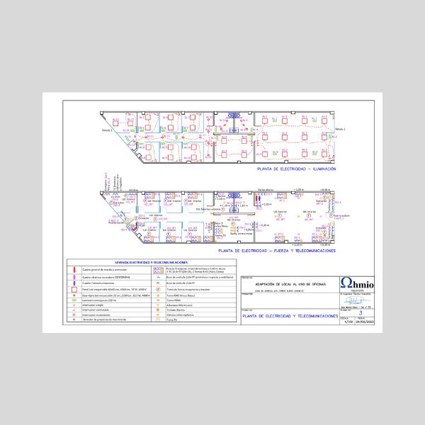 Proyecto para oficinas en local diáfano - Imagen 2