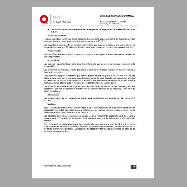 Memoria técnica para instalación de aire acondicionado - Imagen 4