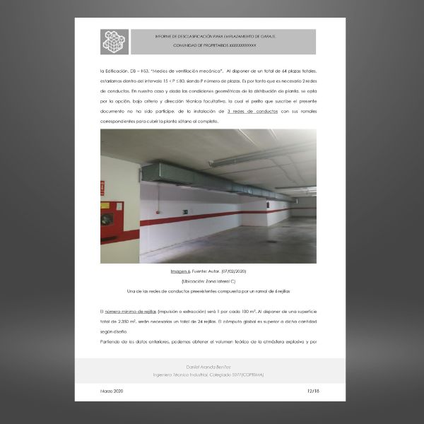 Informe desclasificación de garaje - Imagen 2