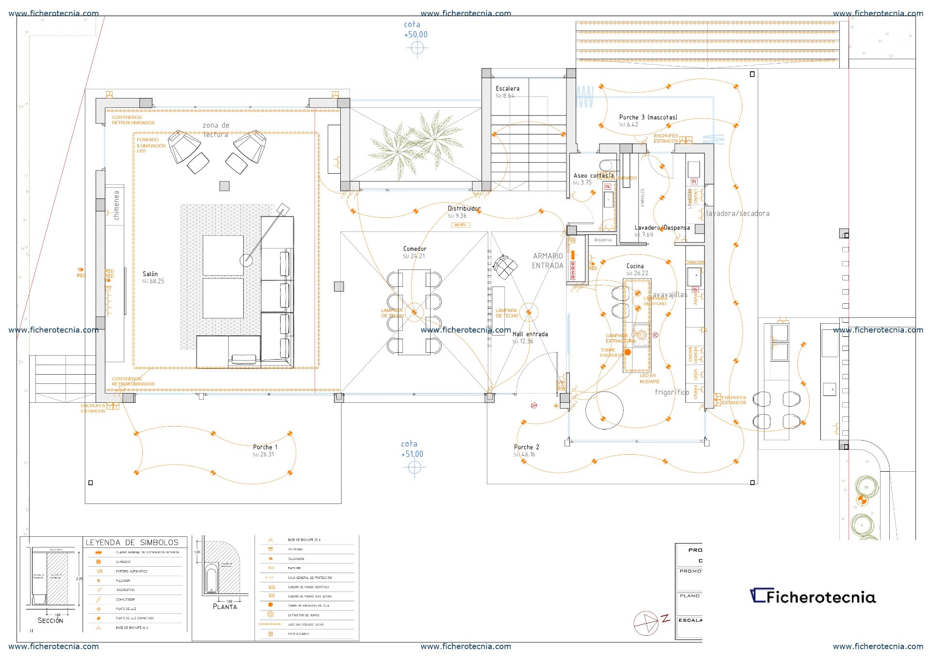Proyecto de ejecución de vivienda unifamiliar aislada con planos pdf - Imagen 4