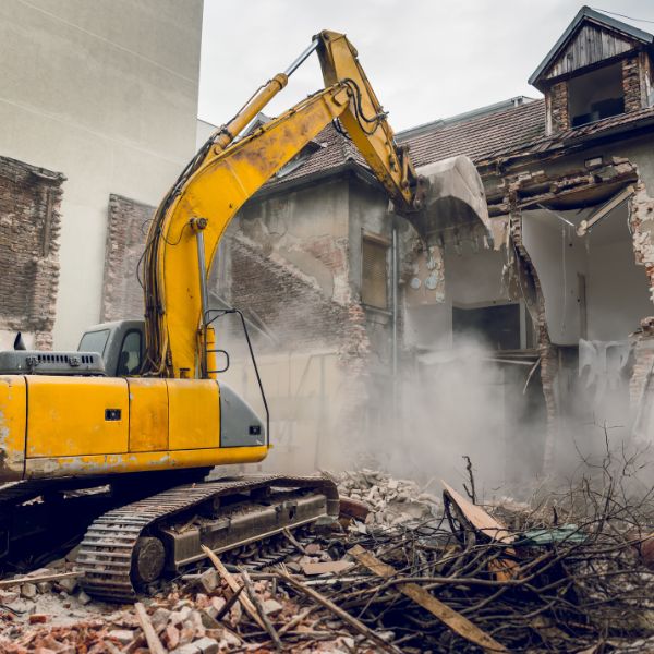 Proyecto de demolición de vivienda entre medianeras