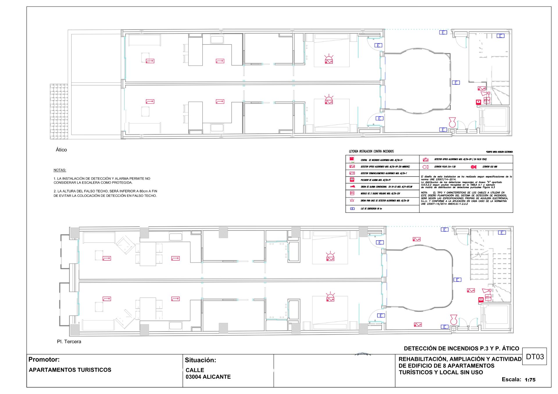 Memoria con planos para reformar en apartamento turístico - Imagen 5