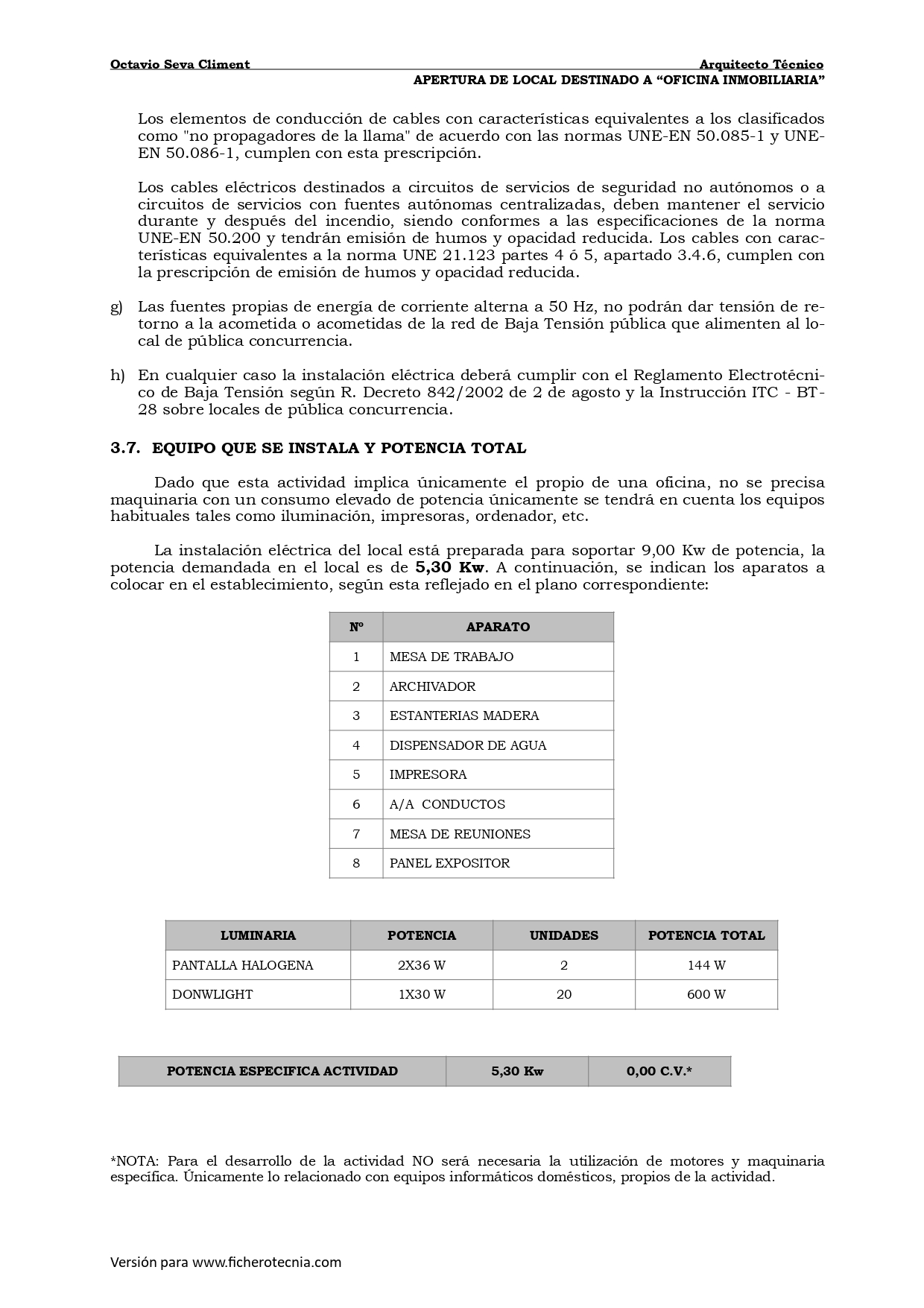Proyecto para licencia apertura de inmobiliaria - Imagen 3