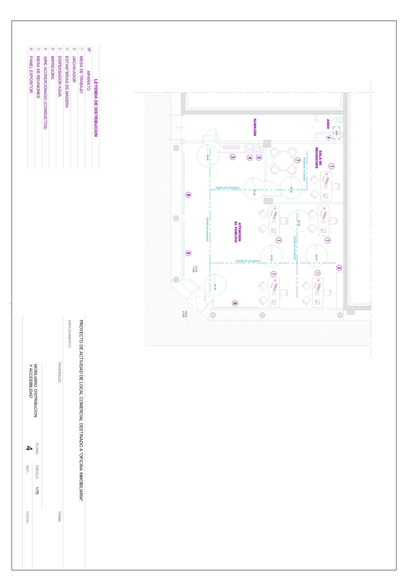 Proyecto para licencia apertura de inmobiliaria - Imagen 4