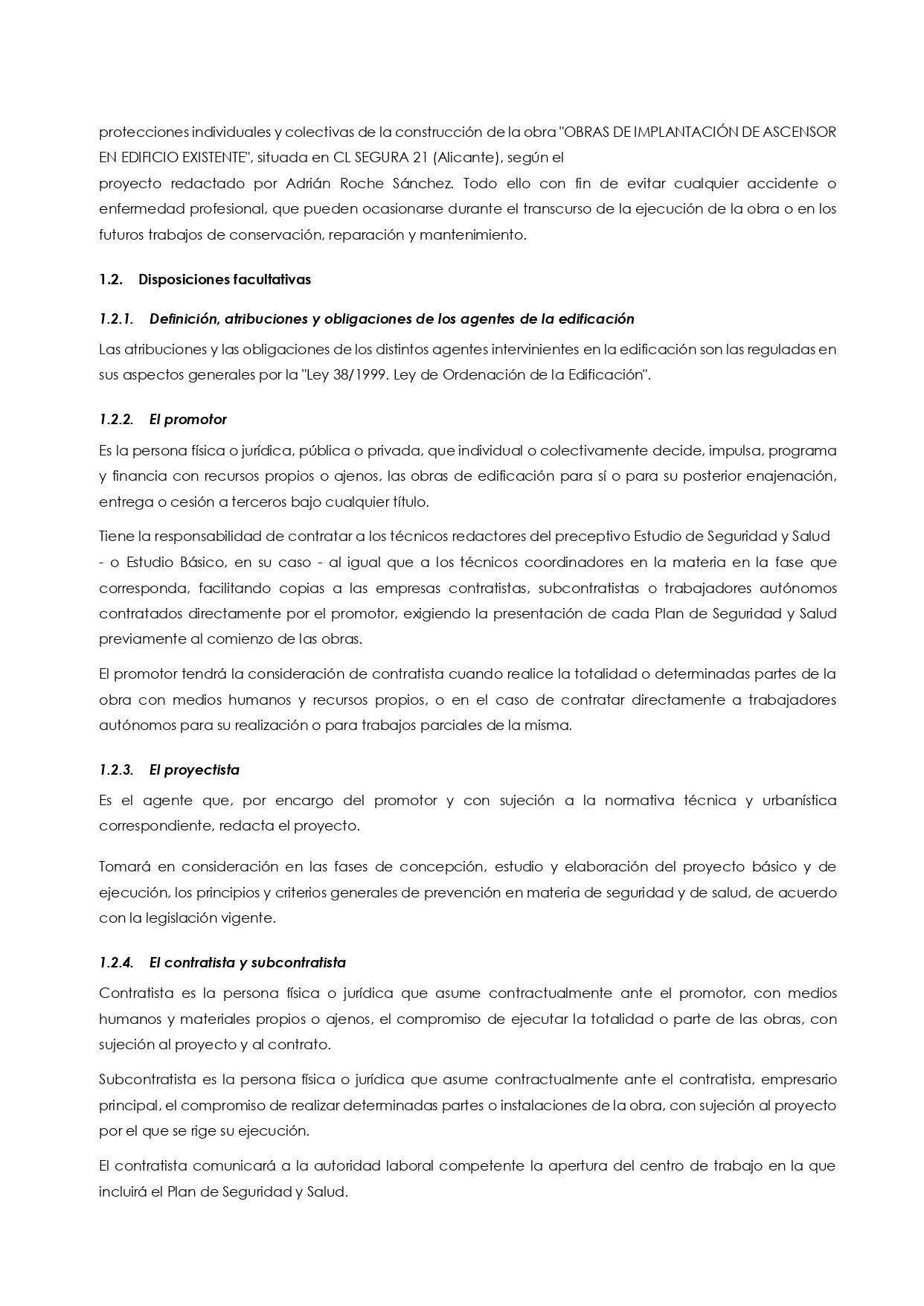 Proyecto instalación ascensor en edificio existente - Imagen 5