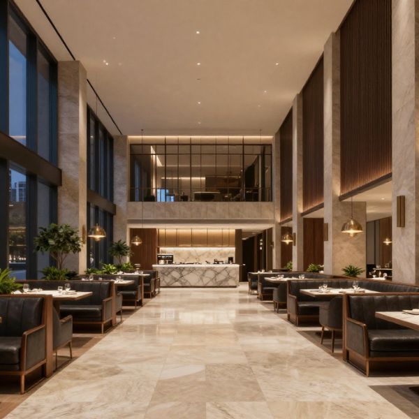 Proyecto de instalaciones para hotel con restaurante