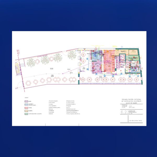 Proyecto de instalaciones para hotel de 6 habitaciones con restaurante - Imagen 12