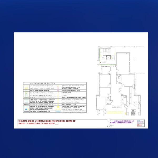 Proyecto eléctrico para ampliación de local de uso múltiple - Imagen 9