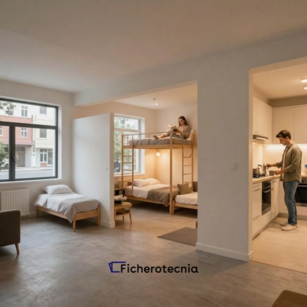 Proyecto para reforma bajo de local para apartamentos turísticos