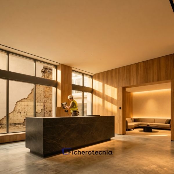 Proyecto de rehabilitación de hotel DOCX, DWG y PDF